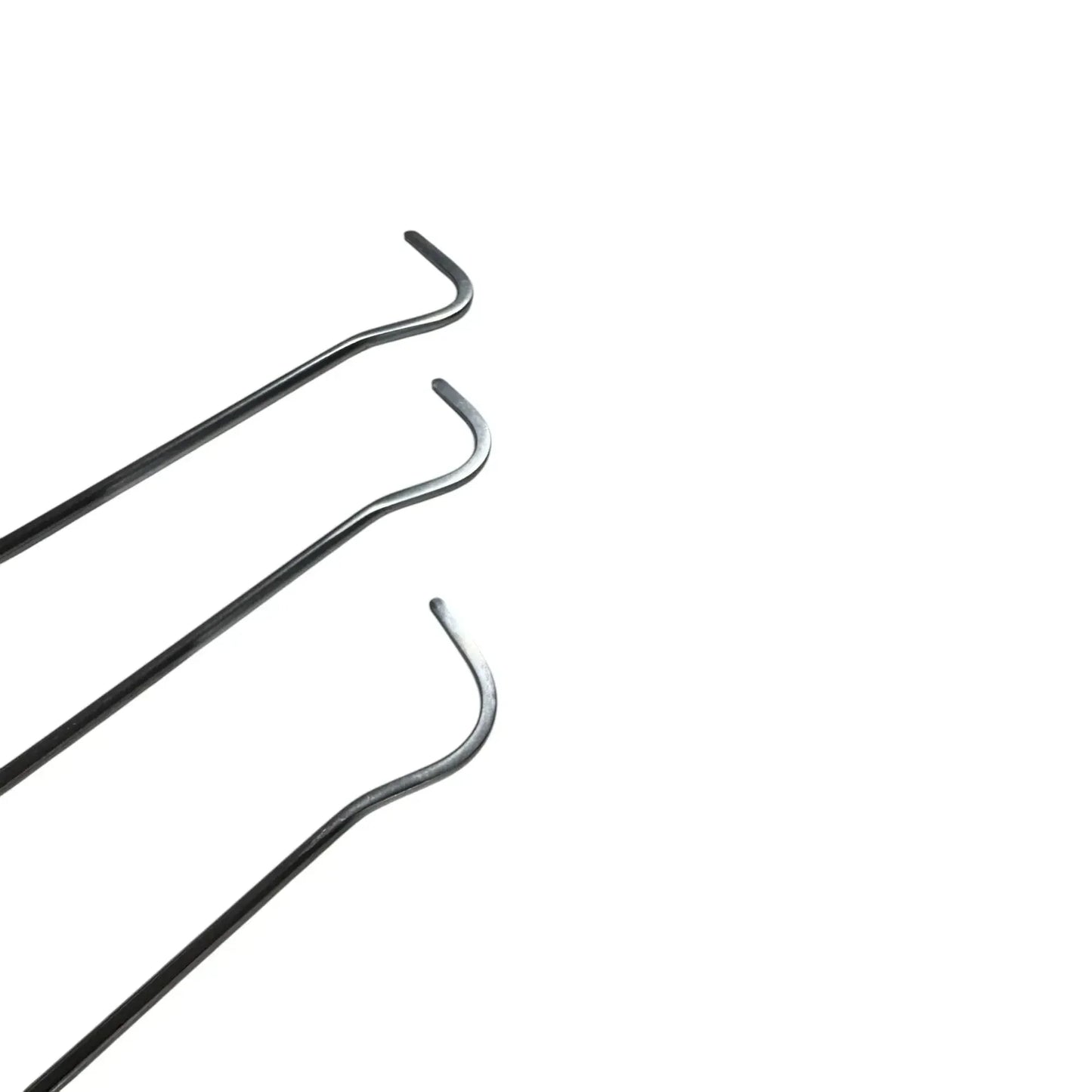 InoxPDR Steel Dent Repair Rods with Special Curve and Round Tips Athena Edition InoxPDR