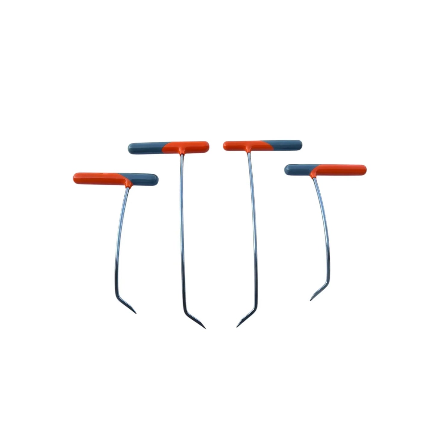 Vaylora Edition 4-Piece Mini Sharp Tip Rainbow Bend Left & Right Steel PDR Tools – Paintless Dent Repair Rods InoxPDR