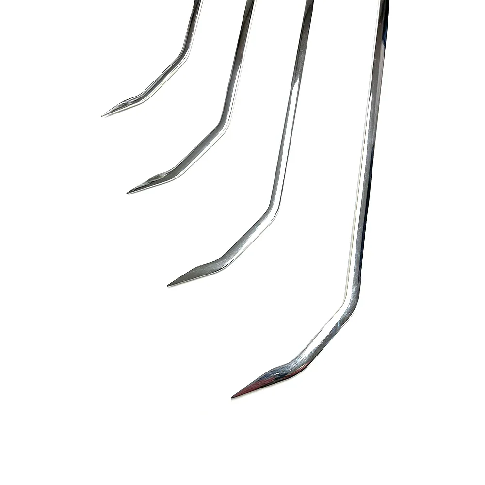 InoxPDR Tokyo Edition 360° Rotatable 4-Piece Double-Curved Steel Dent Repair Rods (45cm, 60cm, 75cm, 90cm) InoxPDR