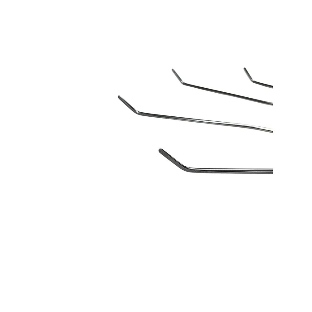 PDR Tools – Kobe Edition | 4-Piece Double-Bend Round Tip Paintless Dent Repair Rod Set InoxPDR