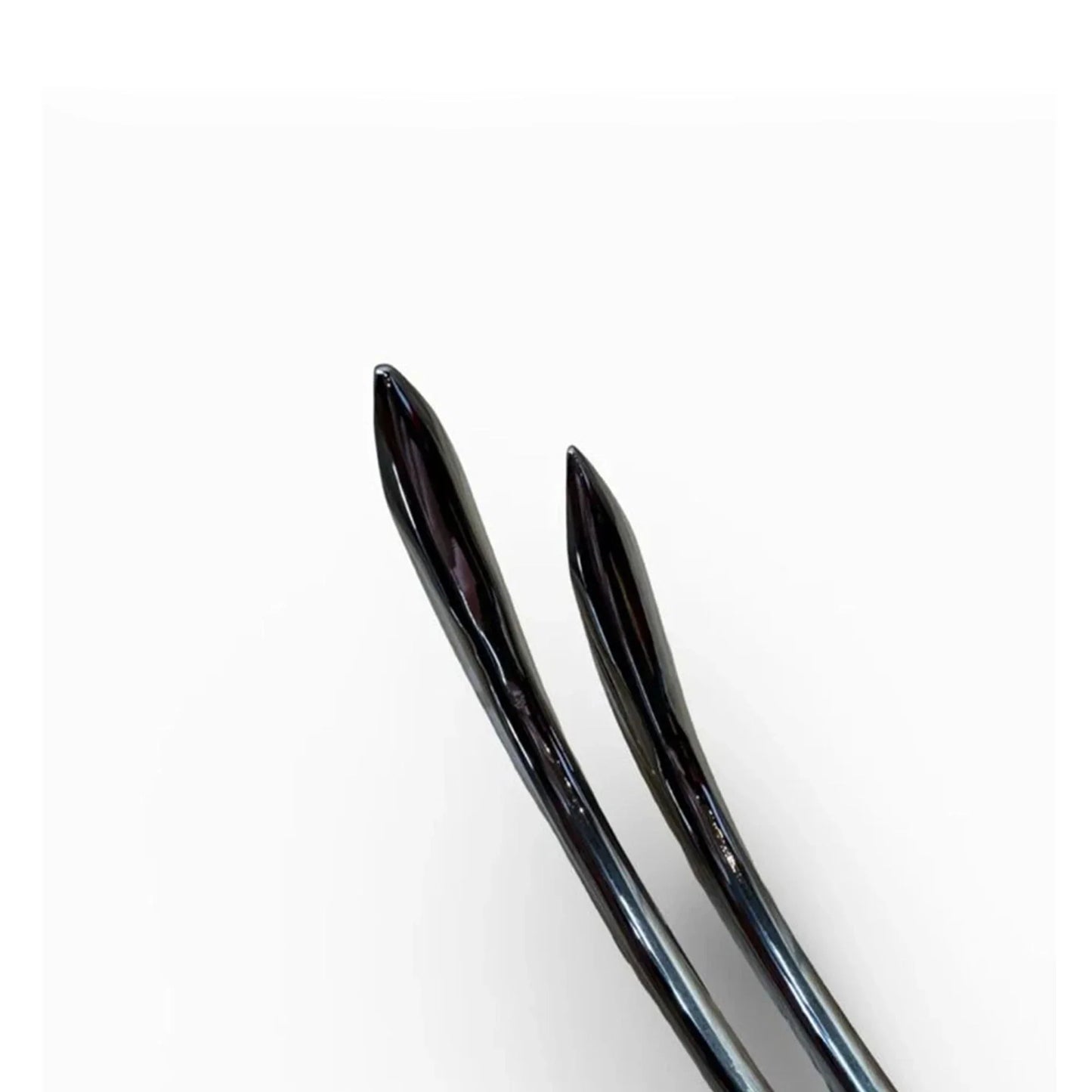 Ilgaz Edition 2-Piece 360° Rotatable Single Bend Reverse Sharp-Tip White Steel PDR Tools – Paintless Dent Repair Rods InoxPDR