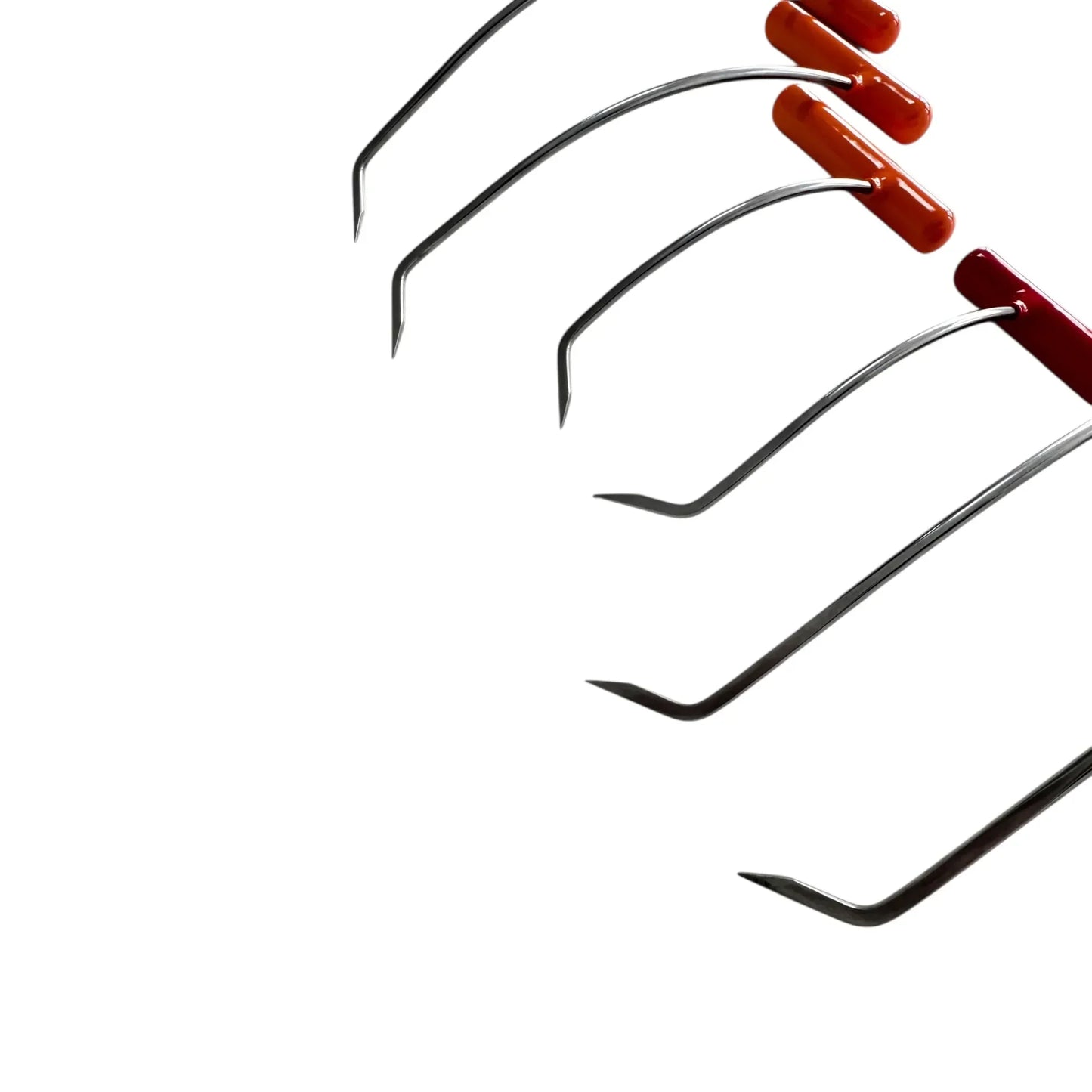 Sapporo Edition 6-delige T-handvat PDR-stangenset (stompe punt)