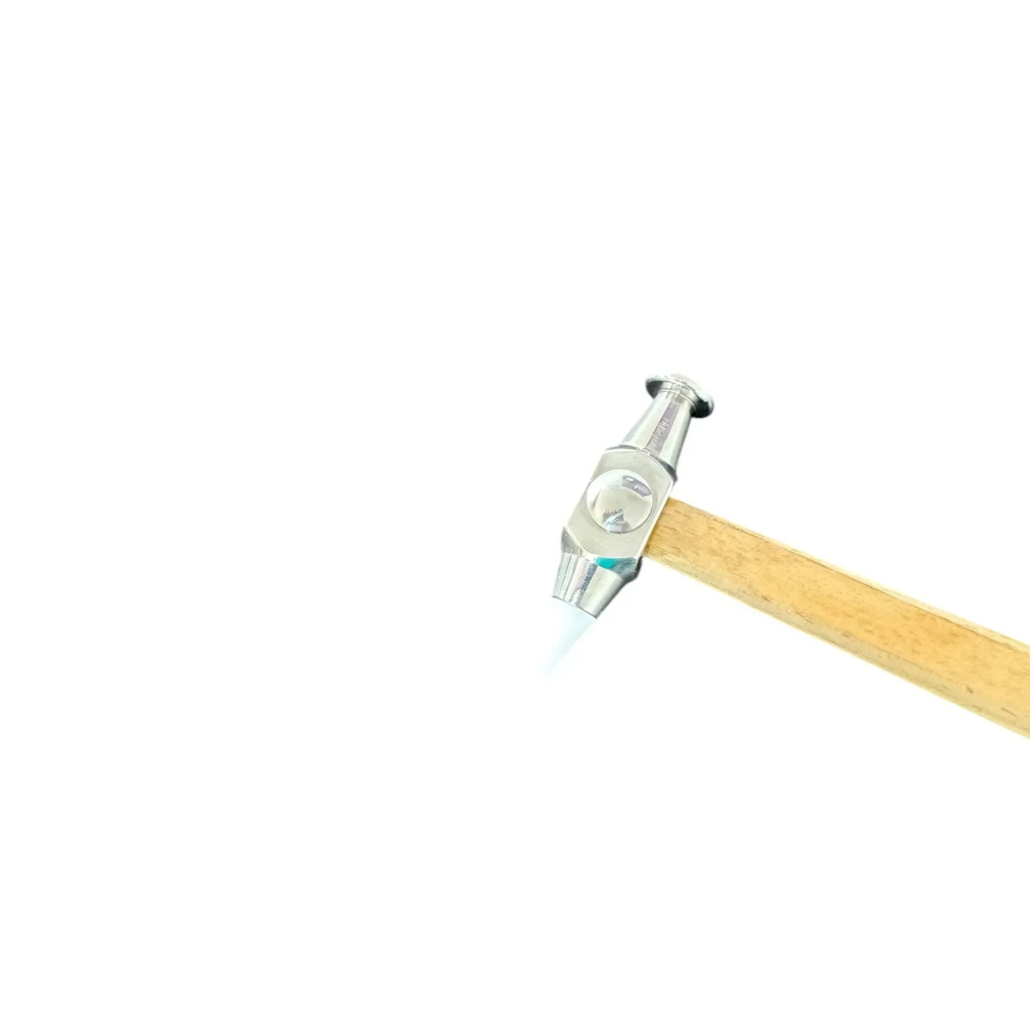 2-Piece Stainless Steel PDR Knockdown Hammer Set with Wooden Handles – Interchangeable Tip Design InoxPDR