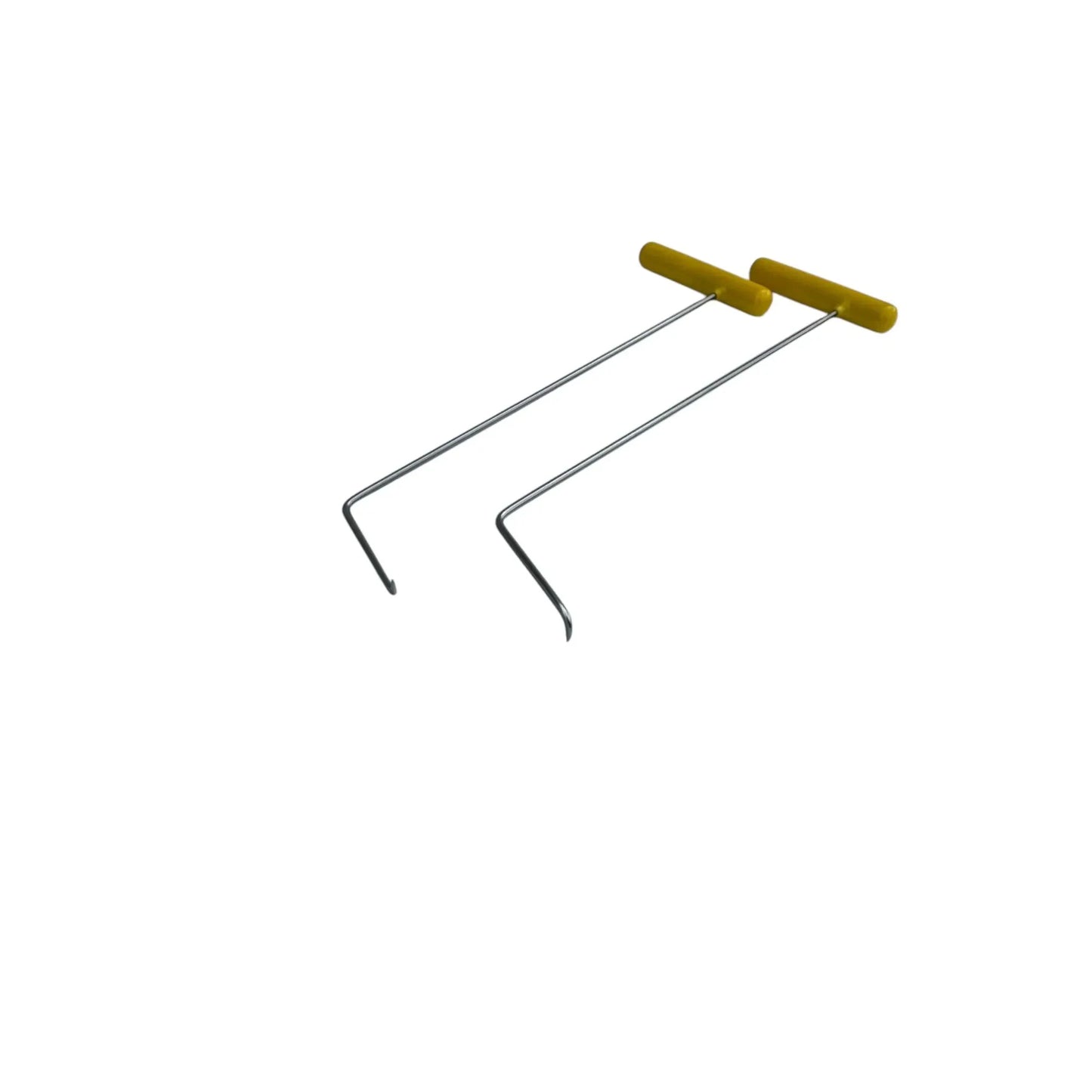 Luvora Edition 2-Piece Cat Claw Tip Double Bend Left & Right Steel PDR Tools – Paintless Dent Repair Rods InoxPDR