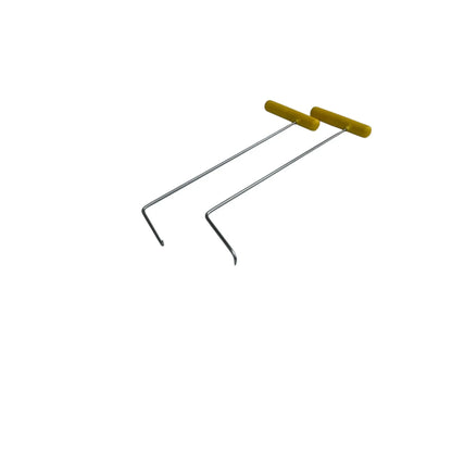 Luvora Edition 2-Piece Cat Claw Tip Double Bend Left & Right Steel PDR Tools – Paintless Dent Repair Rods InoxPDR