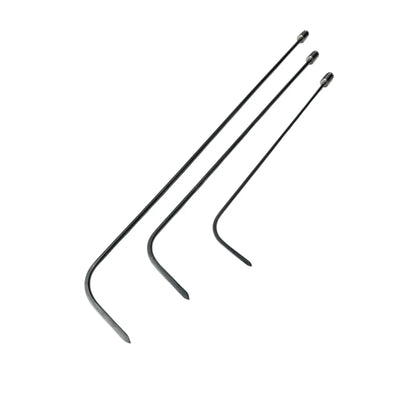 InoxPDR Steel Dent Repair Rods with 360-Degree Rotation 3-Piece Lisbon Edition (70cm, 90cm, 110cm) InoxPDR