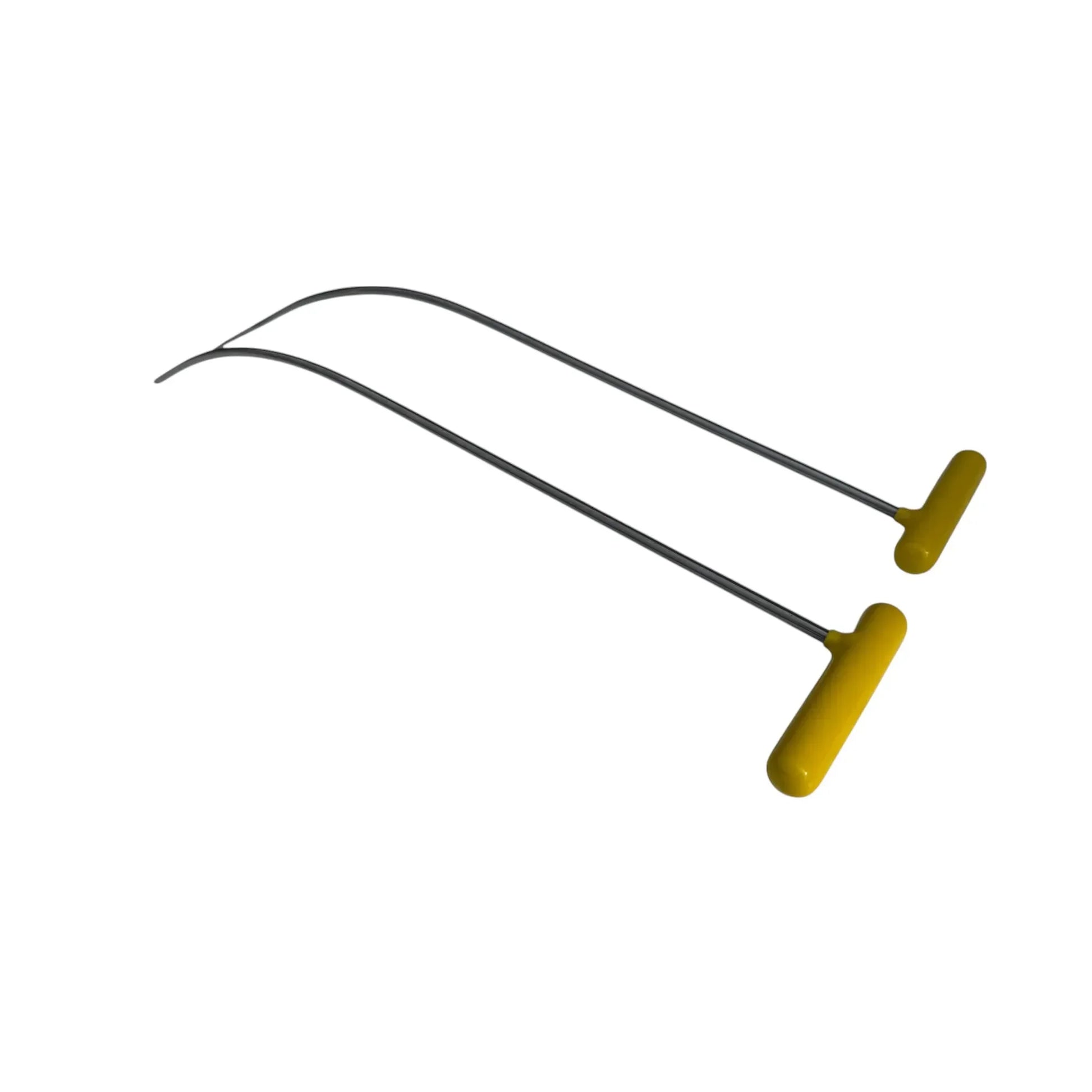 Nivora Edition 2-Piece Custom Bend Sharp Tip Left & Right Steel PDR Tools – Paintless Dent Repair Rods InoxPDR