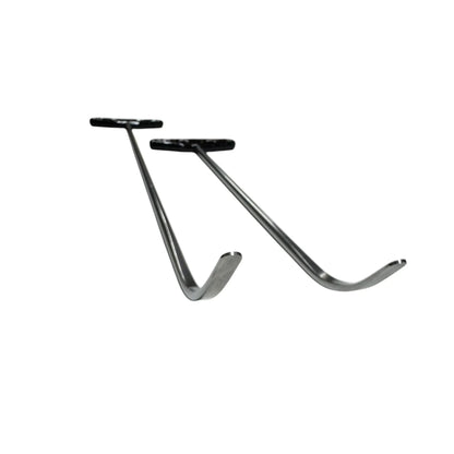 Ravona Edition Single Bend Reverse Ground Angled Tip Steel PDR Tools – Paintless Dent Repair Rods InoxPDR