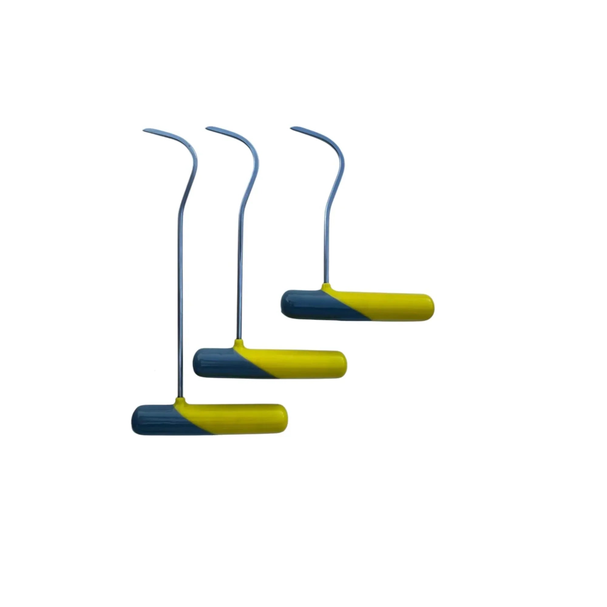 Nexora Edition 3-Piece C-Bend Sharp Tip Steel PDR Tools – Paintless Dent Repair Rods InoxPDR