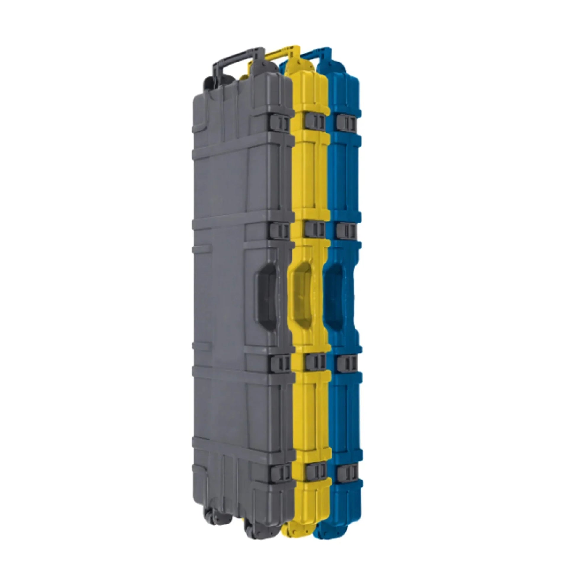 Heavy-Duty PDR Tool Carrying Case – 120x31x11 cm Black Wheeled Plastic Box with Foam Interior InoxPDR