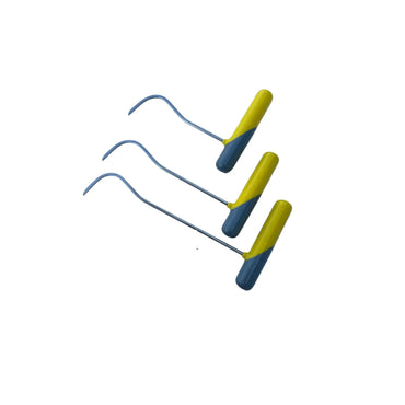 Nexora Edition 3-Piece C-Bend Sharp Tip Steel PDR Tools – Paintless Dent Repair Rods InoxPDR