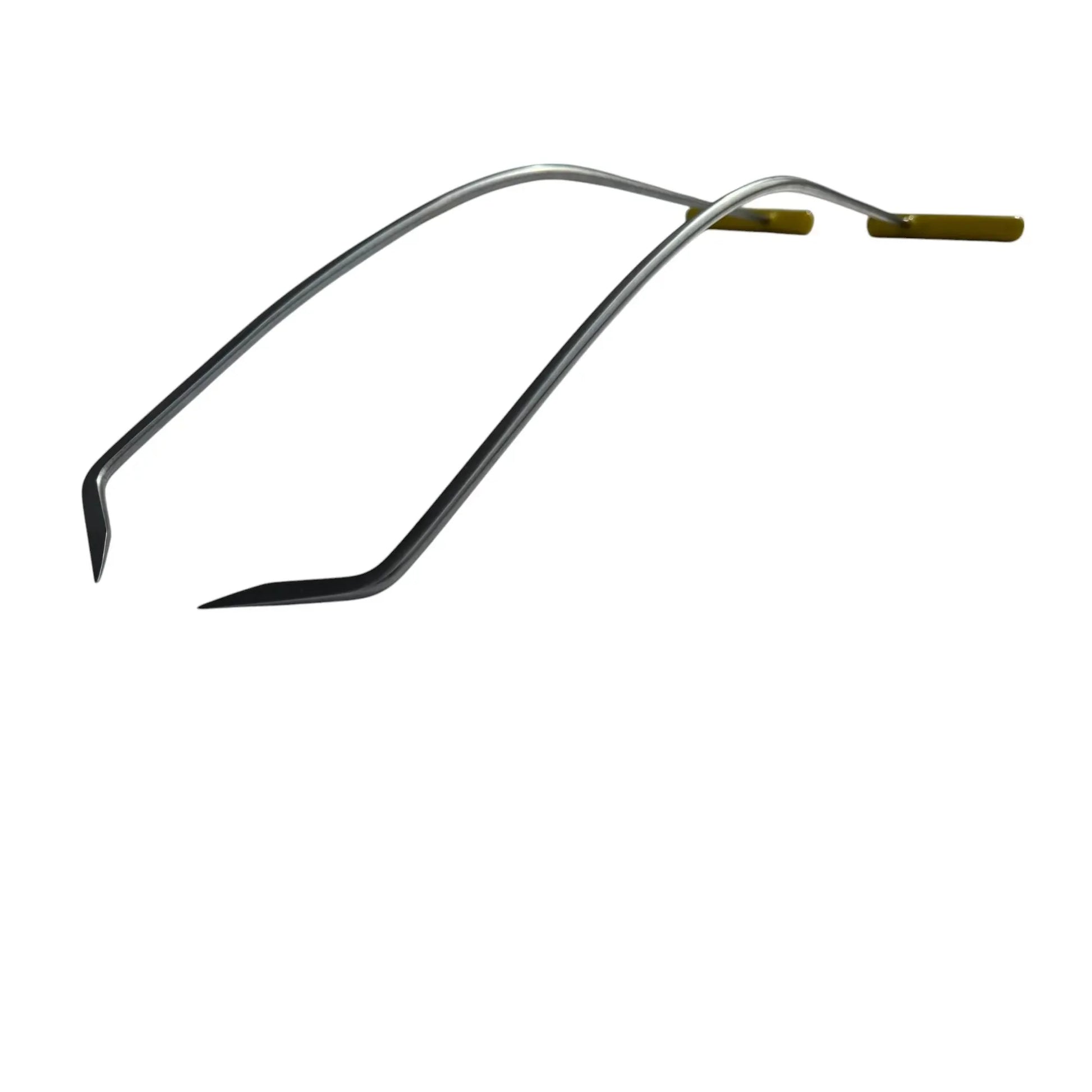 Nivora Edition 2-Piece Custom Bend Sharp Tip Left & Right Steel PDR Tools – Paintless Dent Repair Rods InoxPDR