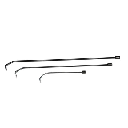 InoxPDR Istanbul Edition - 360° Rotating Steel Dent Repair Rods with Dual Curves and Pointed Tips InoxPDR