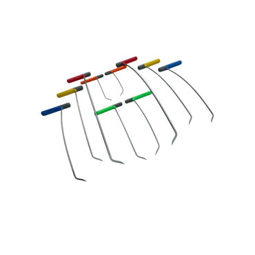 The Navoris Edition 10-Piece Sharp Tip Single Bend Left & Right Steel InoxPDR