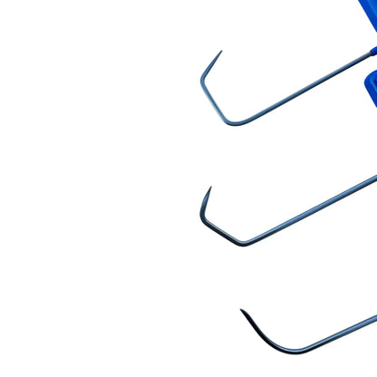 Lyvora Edition 3-Piece Mini Sharp Tip Special Bend Steel PDR Tools – Paintless Dent Repair Rods InoxPDR