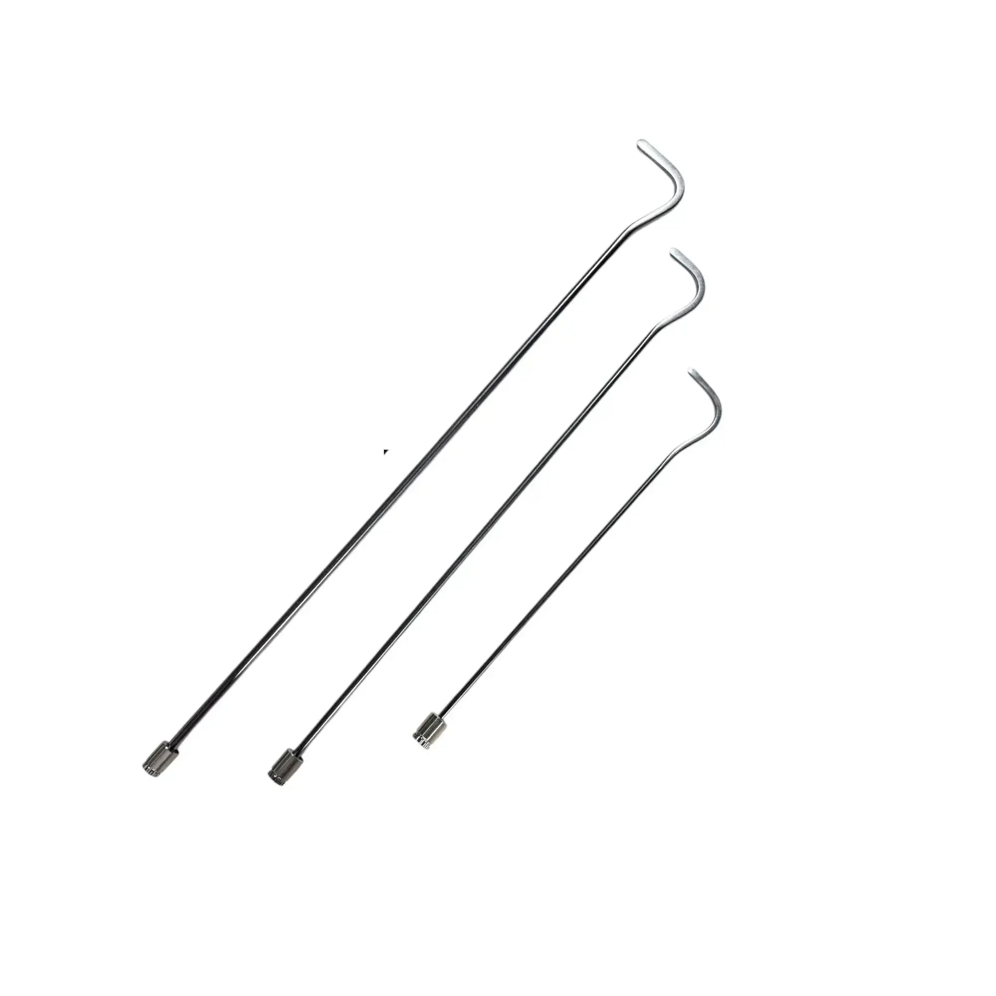 InoxPDR Steel Dent Repair Rods with Special Curve and Round Tips Athena Edition InoxPDR