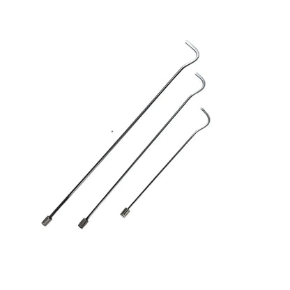 InoxPDR Steel Dent Repair Rods with Special Curve and Round Tips Athena Edition InoxPDR