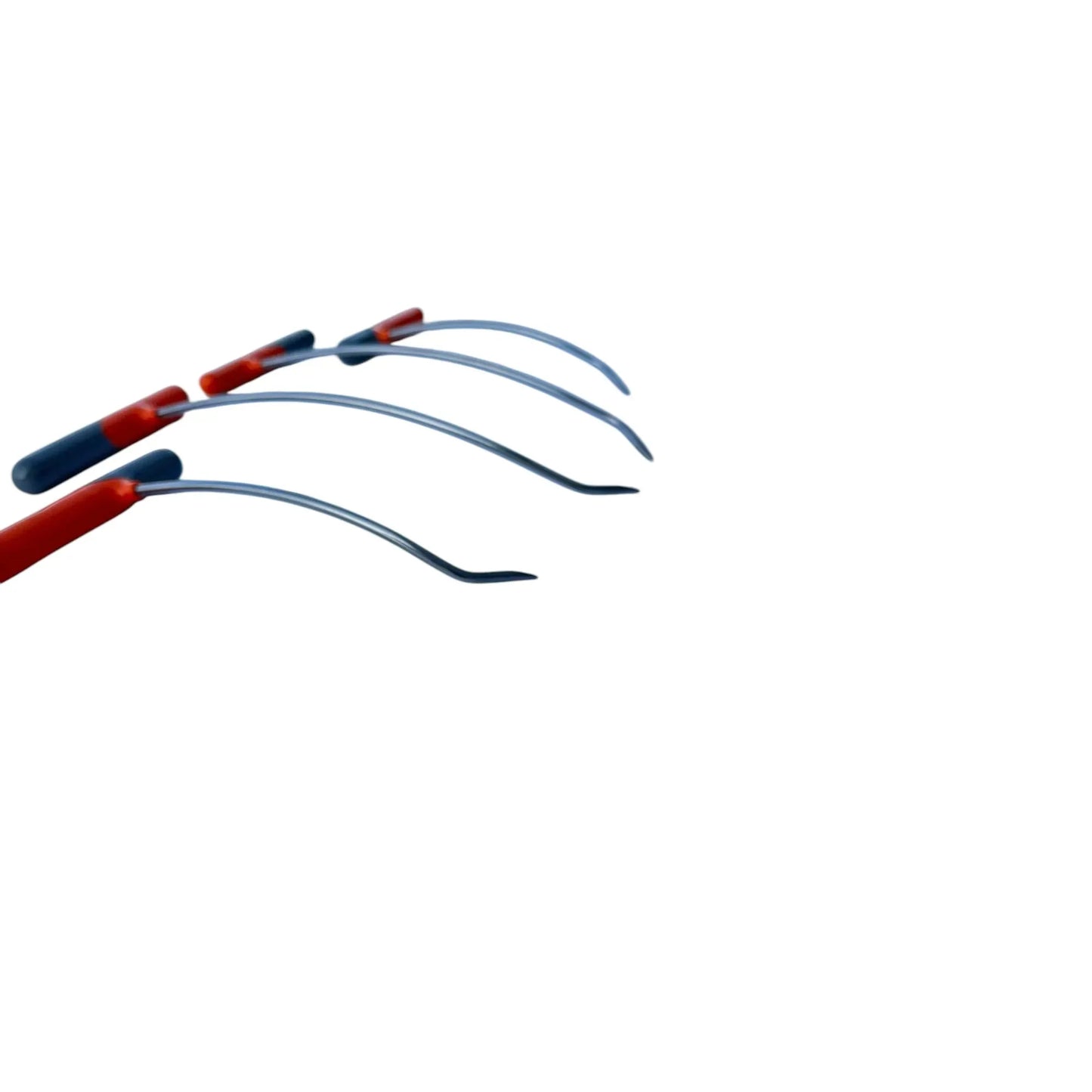 Vaylora Edition 4-Piece Mini Sharp Tip Rainbow Bend Left & Right Steel PDR Tools – Paintless Dent Repair Rods InoxPDR