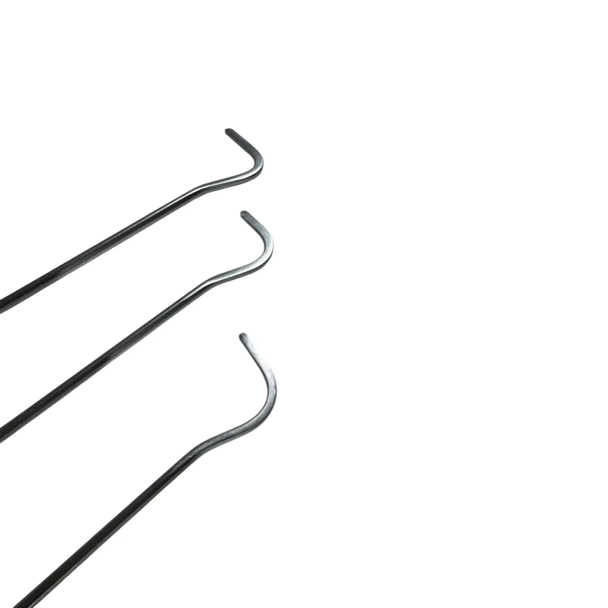 InoxPDR Steel Dent Repair Rods with Special Curve and Round Tips Athena Edition InoxPDR