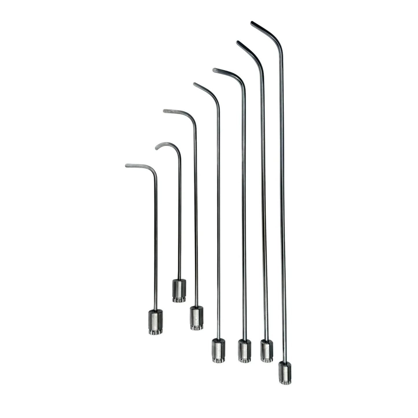 Norelia Edition 7-Piece 360° Rotating Professional PDR Rod Set – White Steel Paintless Dent Repair Tools InoxPDR