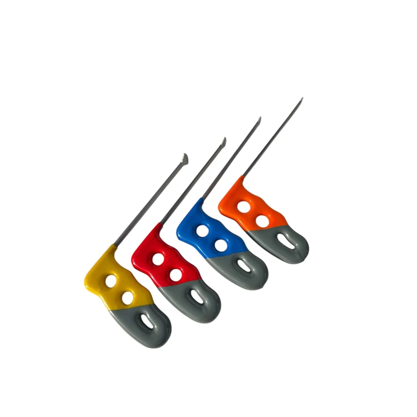 Veylora Edition 4-Piece 15cm White Steel Whale Tail PDR Tools – Paintless Dent Repair Rods InoxPDR