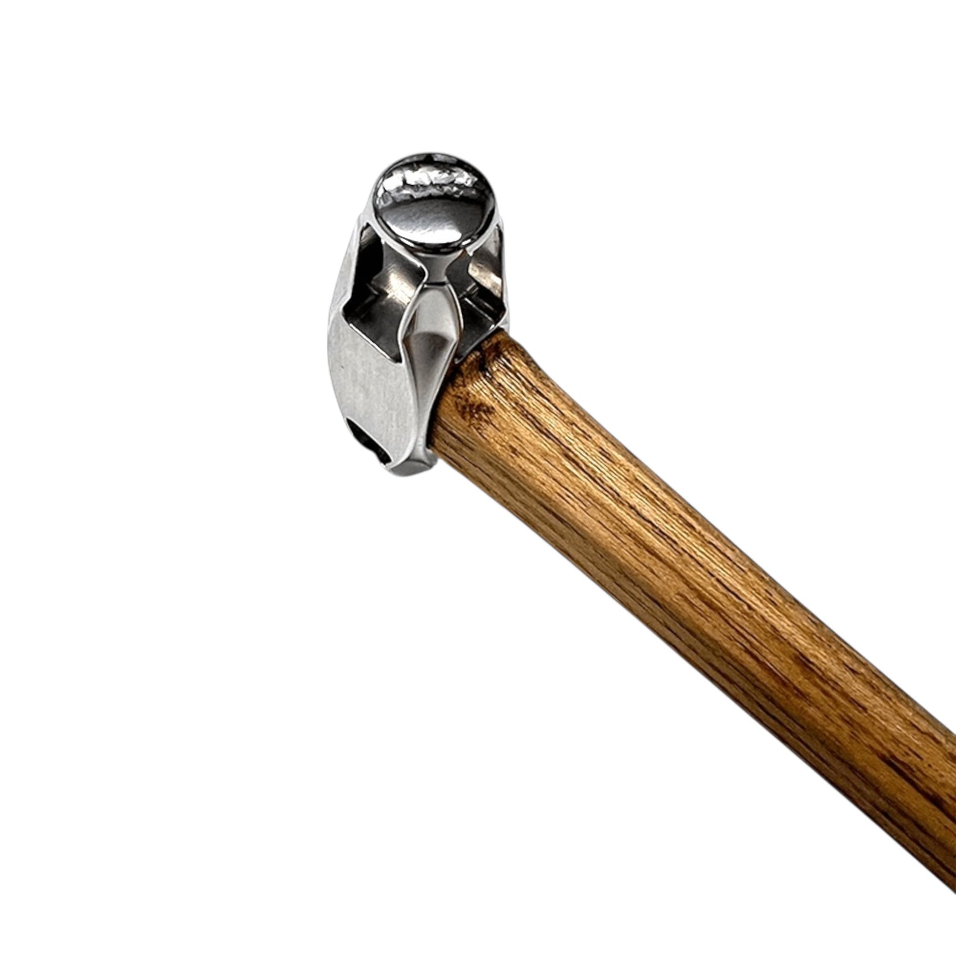 PDR INOX Blending Hammer – 122gram Stainless Steel Head with Ergonomic Wooden Handle