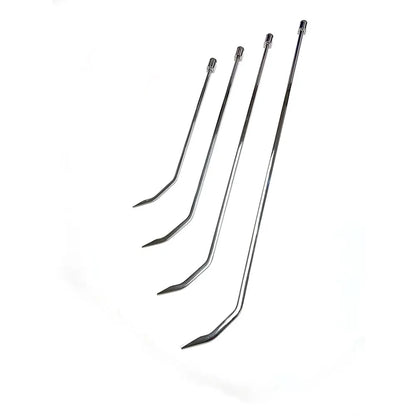 InoxPDR Tokyo Edition 360° Rotatable 4-Piece Double-Curved Steel Dent Repair Rods (45cm, 60cm, 75cm, 90cm) InoxPDR