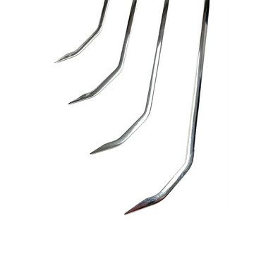 InoxPDR Tokyo Edition 360° Rotatable 4-Piece Double-Curved Steel Dent Repair Rods (45cm, 60cm, 75cm, 90cm) InoxPDR