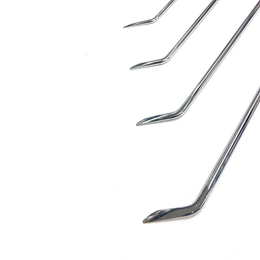 InoxPDR Steel Dent Repair Rods with 360-Degree Rotation 4-Piece Singapore Edition (30cm, 50cm, 70cm, 90cm) InoxPDR