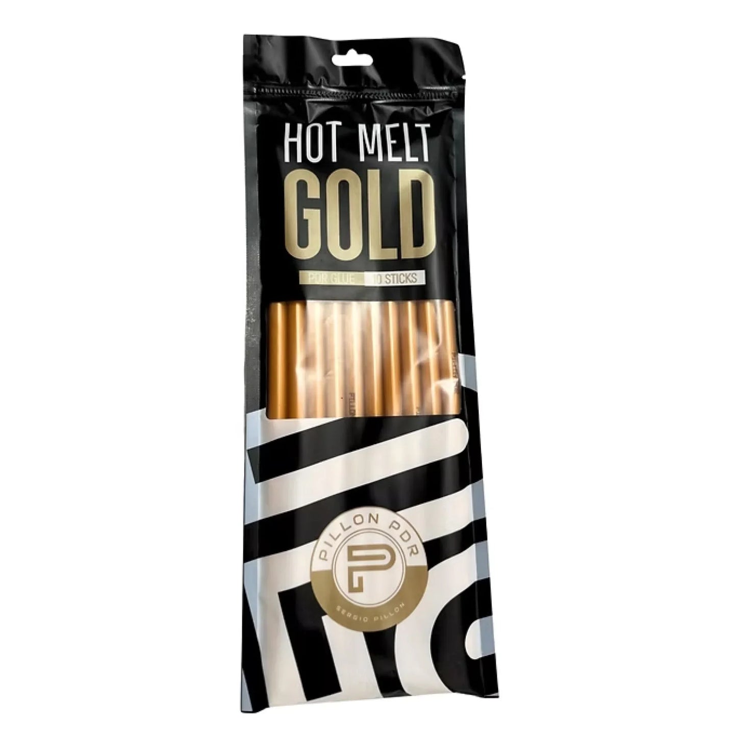 PDR INOX Gouden Hotmelt-lijmstiften (10 stuks) - Sterke Hechting