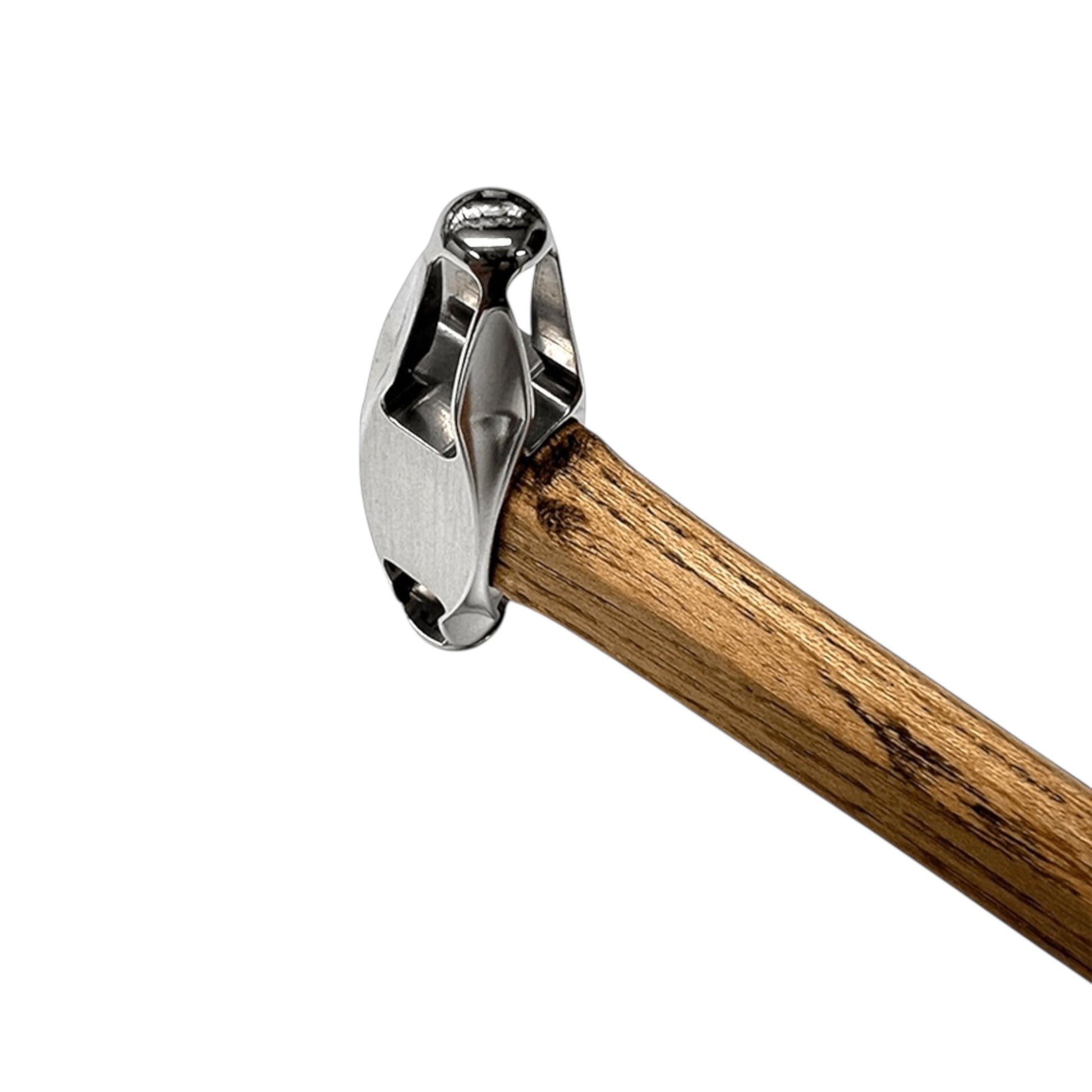 PDR INOX Blending Hammer – 122gram Stainless Steel Head with Ergonomic Wooden Handle