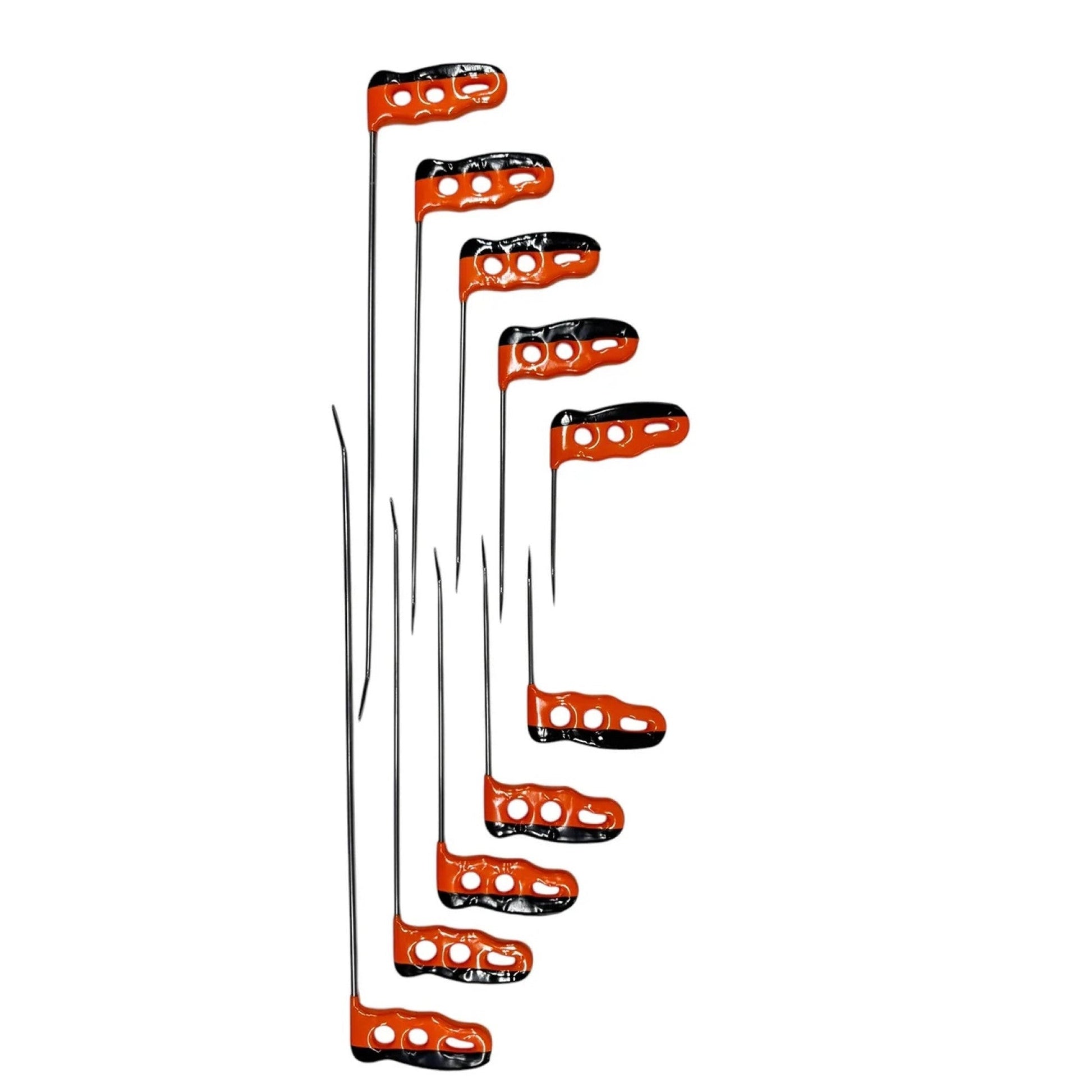 Conjunto Edition Turnhout de 10 Peças de Varetas PDR de Dobra Única (Ponta Arredondada)