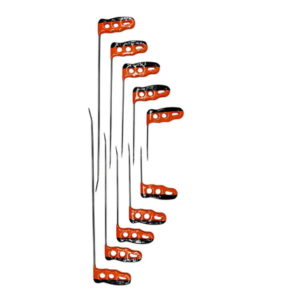 Conjunto Edition Turnhout de 10 Peças de Varetas PDR de Dobra Única (Ponta Arredondada)