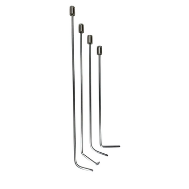 InoxPDR Madrid Edition 360° Rotatable 4-Piece Steel Dent Repair Rods (45cm, 55cm, 60cm, 70cm) InoxPDR