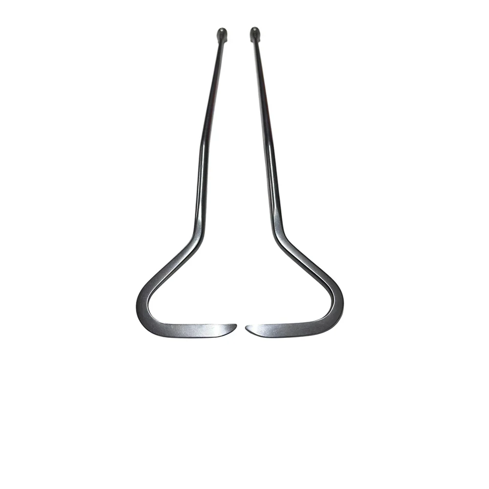 PDR Tools – Lombok Edition | 2-Piece Sharp Tip C-Bend Paintless Dent Repair Rod Set InoxPDR