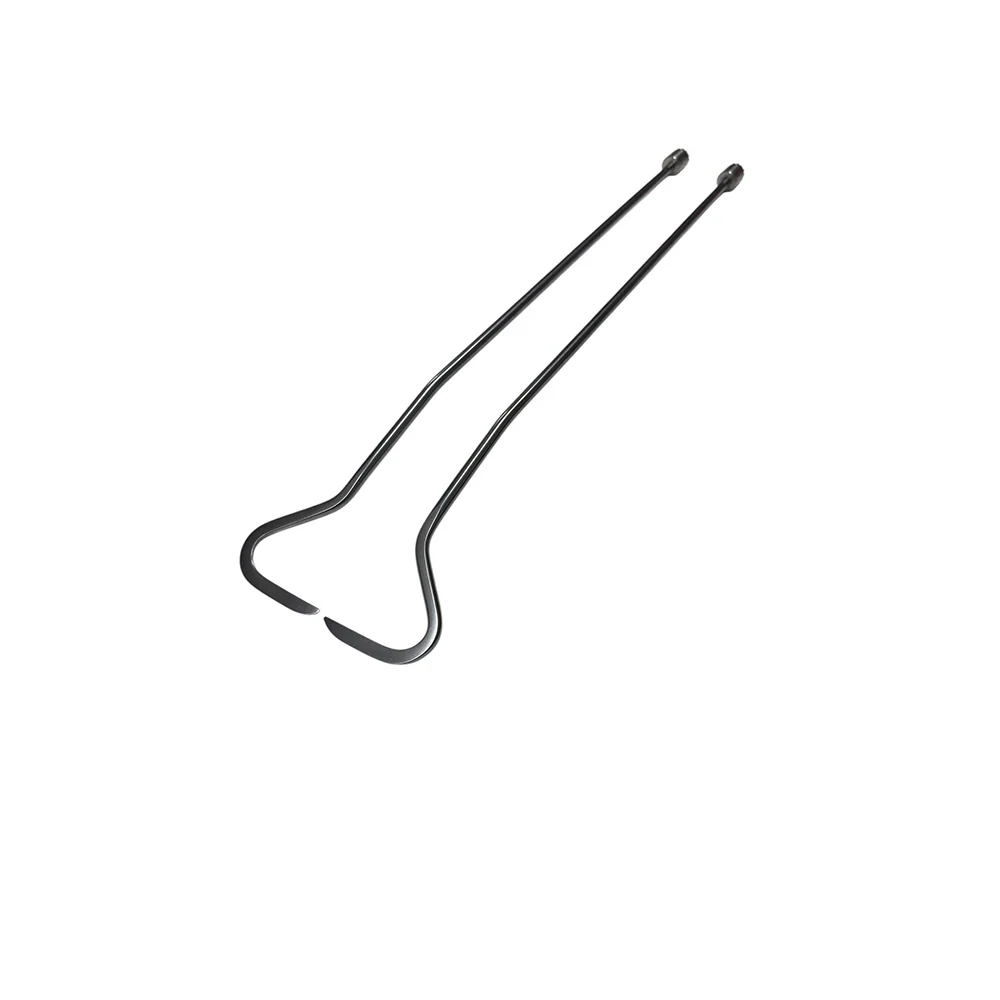 PDR Tools – Lombok Edition | 2-Piece Sharp Tip C-Bend Paintless Dent Repair Rod Set InoxPDR