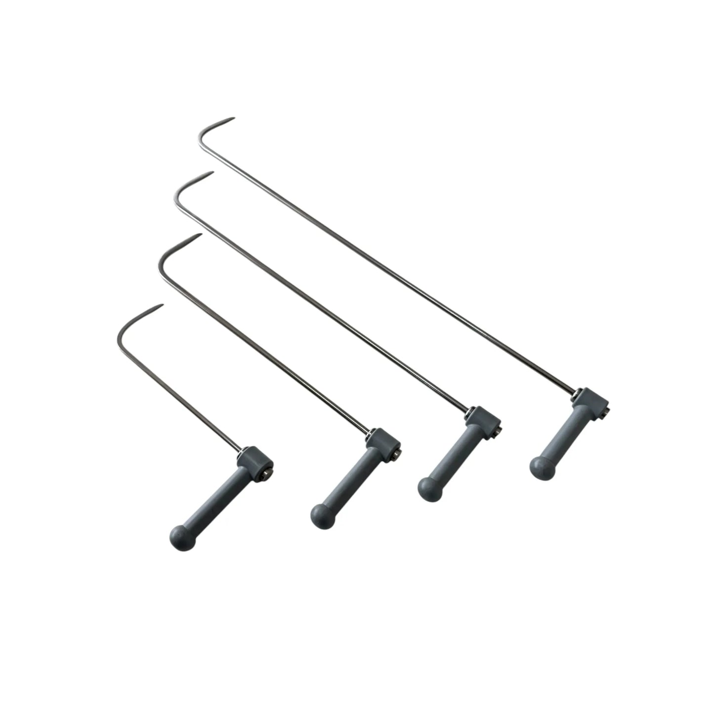 Toulon Edition Ensemble de 4 tiges PDR rotatives à 360° (tailles progressives)