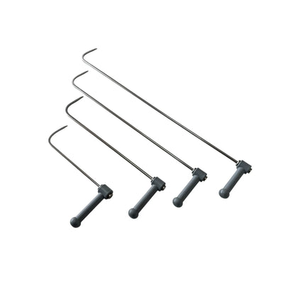 Toulon Edition Ensemble de 4 tiges PDR rotatives à 360° (tailles progressives)