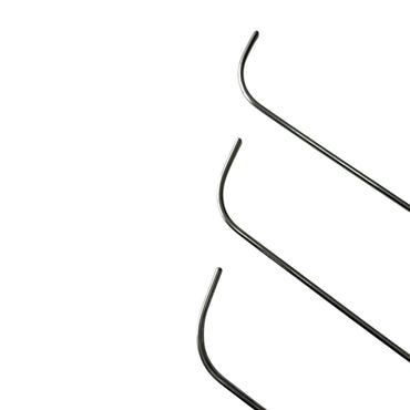 Kotor Edition Conjunto de Hastes PDR Rotativas 360° - 3 Peças (Ponta Redonda)