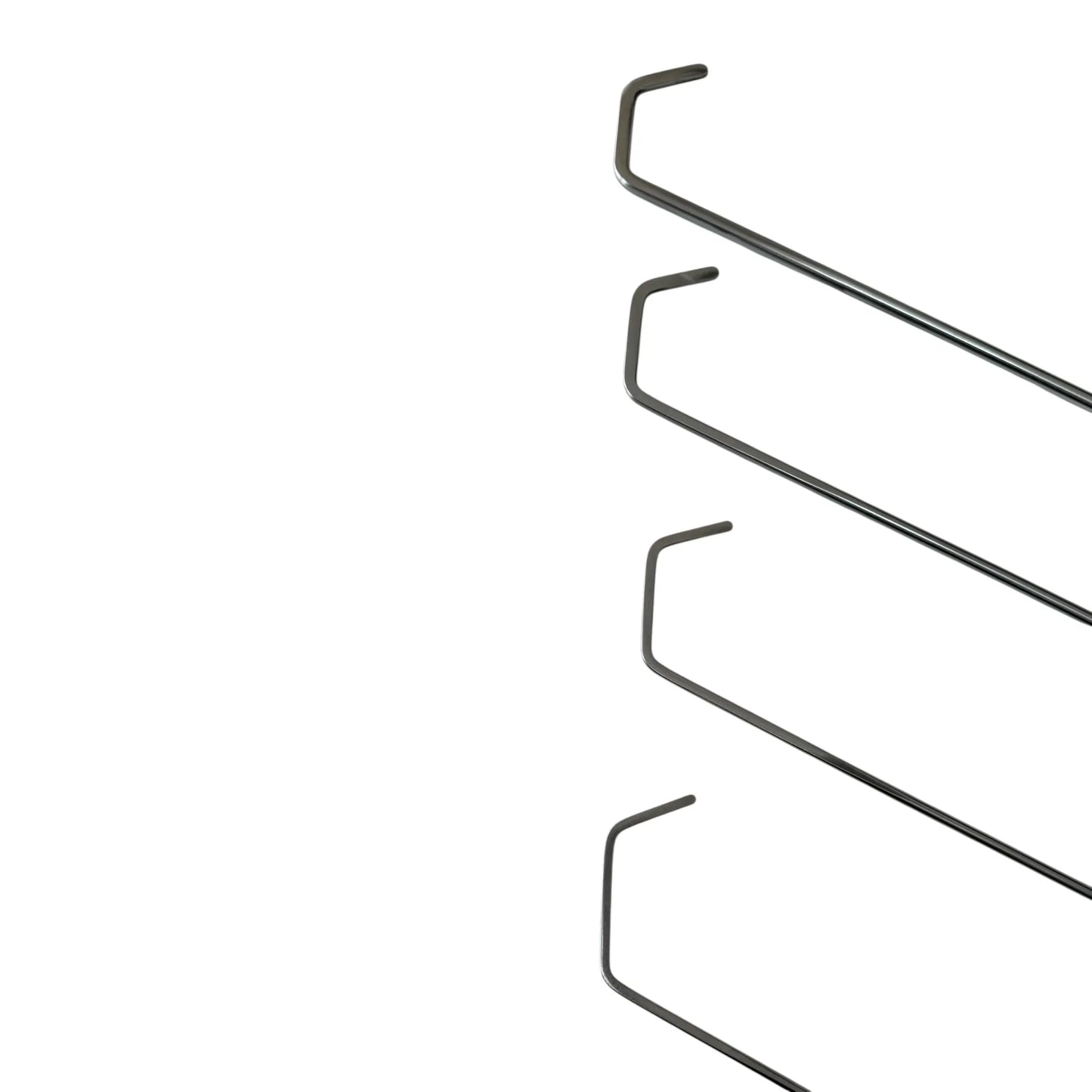 Tartu Edition Jeu de 4 Tiges PDR à Manche à Cliquet (Tailles Progressives)