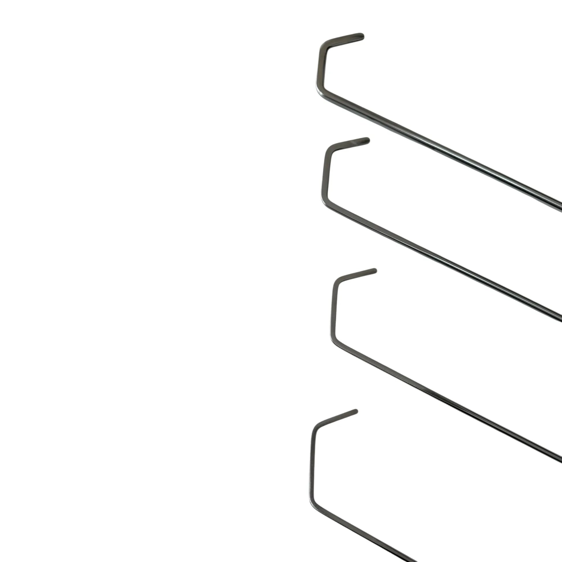 Tartu Edition Jeu de 4 Tiges PDR à Manche à Cliquet (Tailles Progressives)