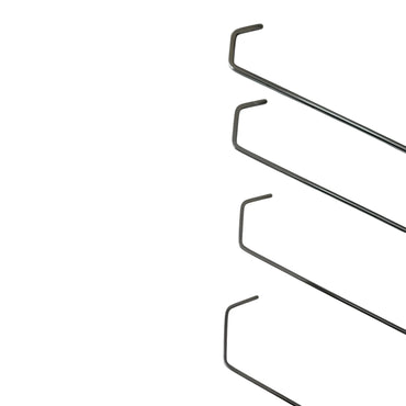 Tartu Edition Jeu de 4 Tiges PDR à Manche à Cliquet (Tailles Progressives)