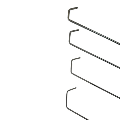 Tartu Edition Jeu de 4 Tiges PDR à Manche à Cliquet (Tailles Progressives)