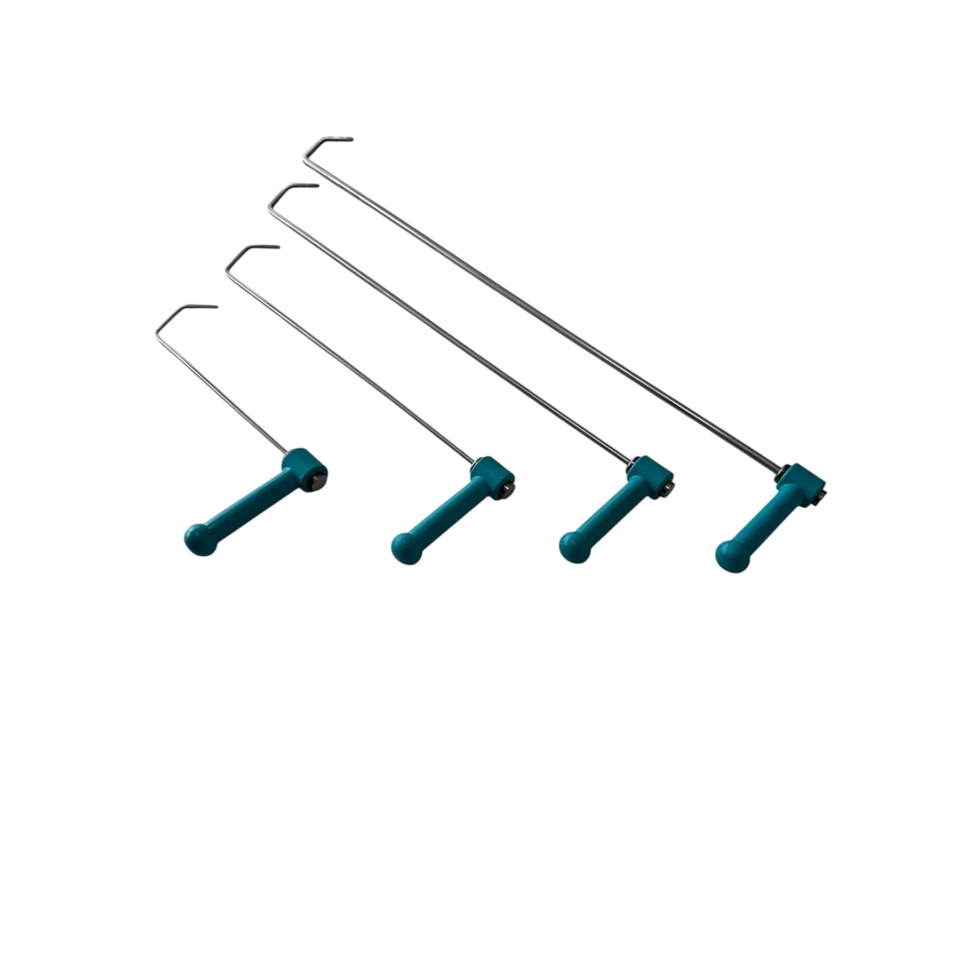 Tartu Edition Jeu de 4 Tiges PDR à Manche à Cliquet (Tailles Progressives)