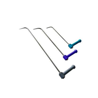 Trieste Edition Ensemble de 3 Tiges PDR avec Poignée à Cliquet (Embout Rond)