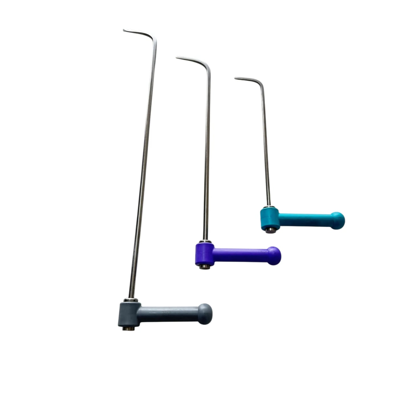 Trieste Edition Ensemble de 3 Tiges PDR avec Poignée à Cliquet (Embout Rond)