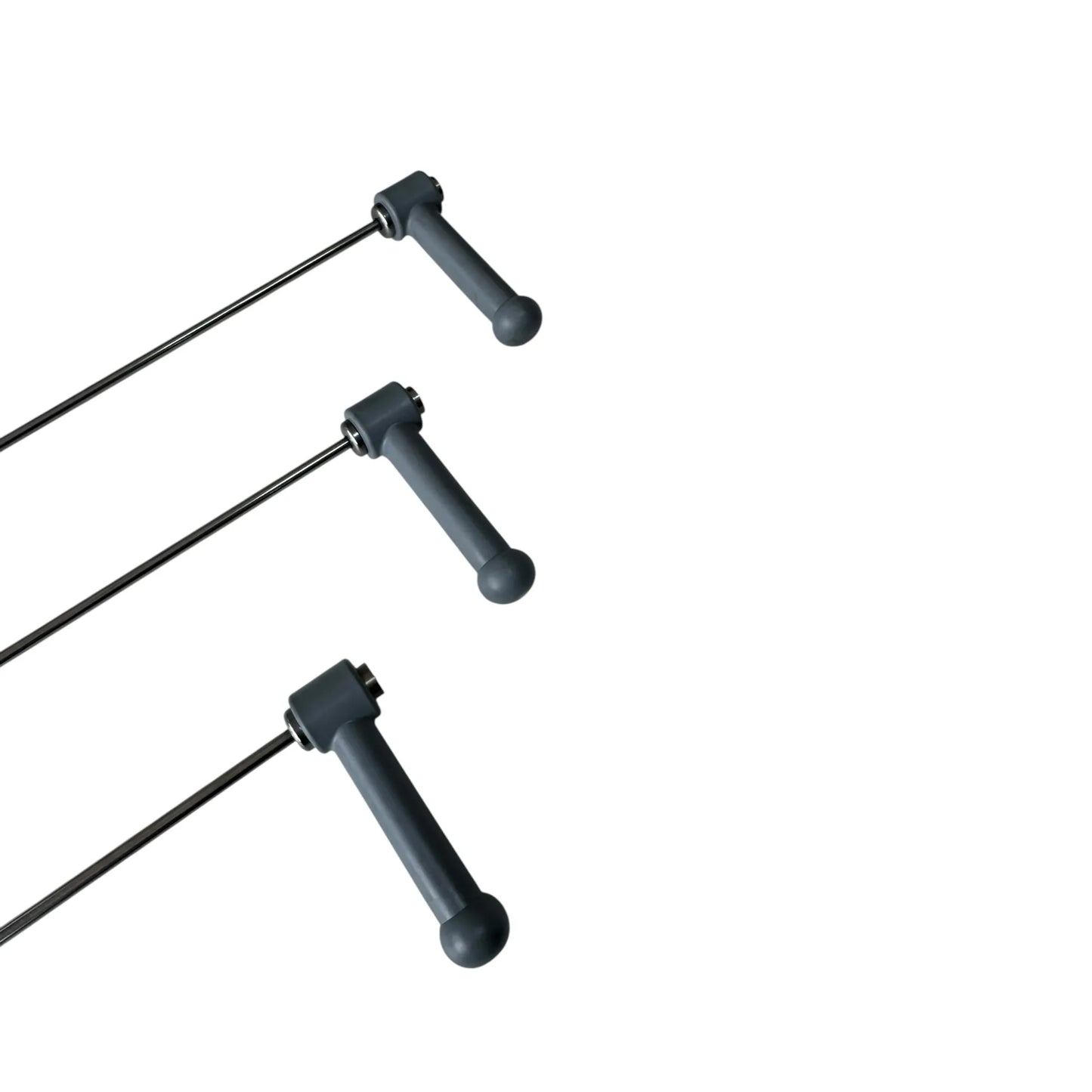 Luoyang Edition Ensemble de 3 tiges PDR avec manche à cliquet (pointe ronde)