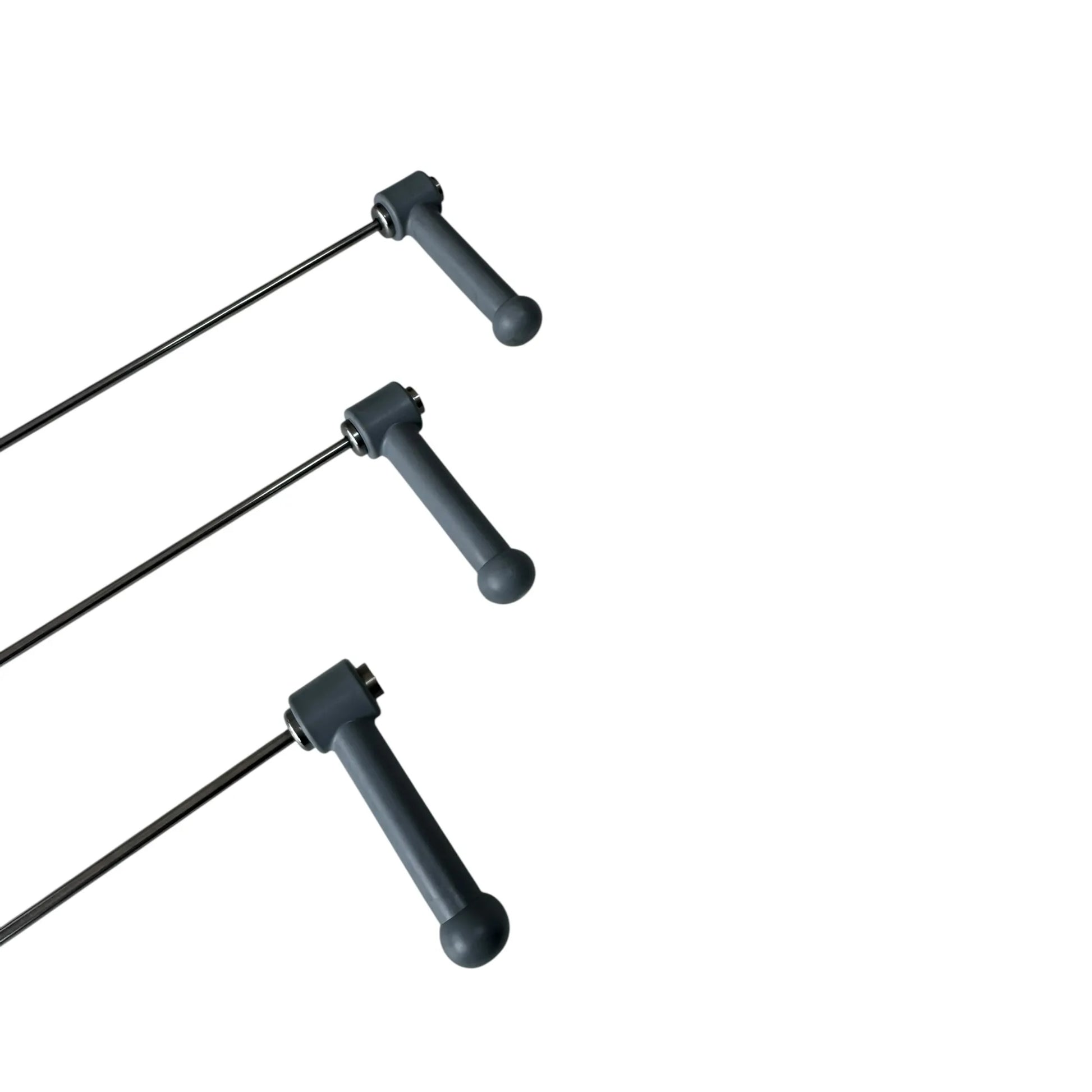 Luoyang Edition Ensemble de 3 tiges PDR avec manche à cliquet (pointe ronde)