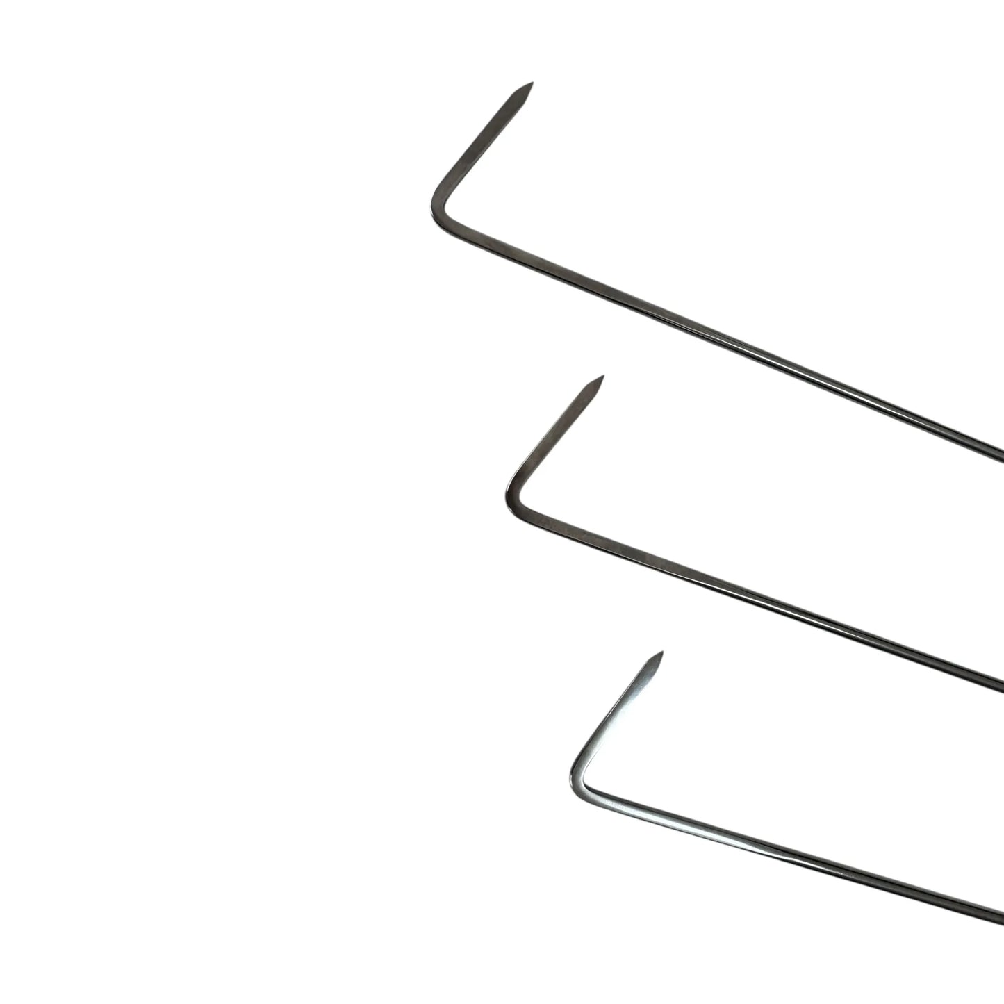 Luoyang Edition Ensemble de 3 tiges PDR avec manche à cliquet (pointe ronde)