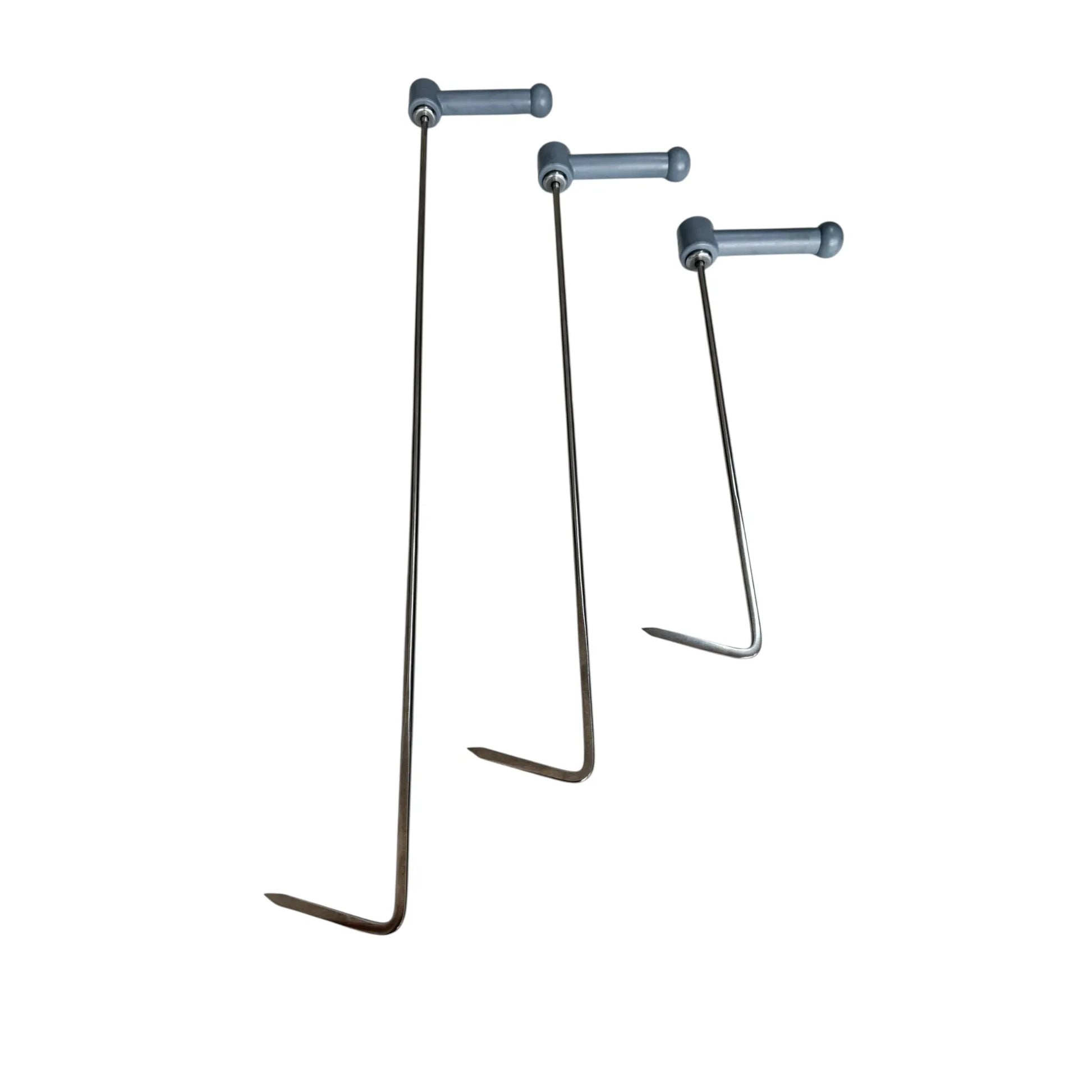 Luoyang Edition Ensemble de 3 tiges PDR avec manche à cliquet (pointe ronde)